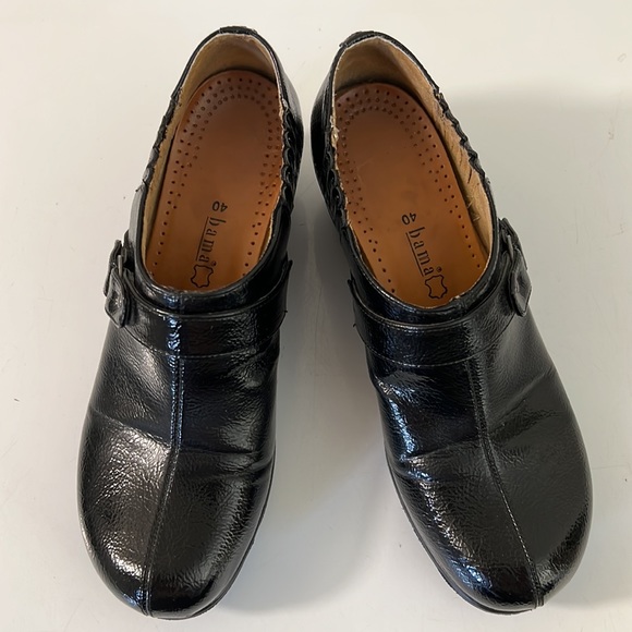 Shiny black leather loafers, size 8.5 - Picture 4 of 14